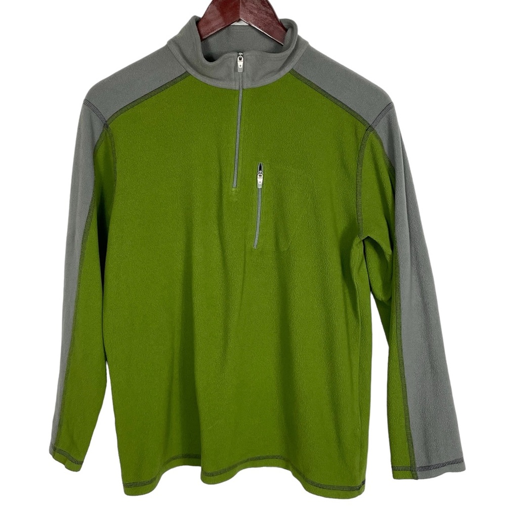 L.L. Bean Kids Quarter Zip Long Sleeve Fleece Size XL (18)